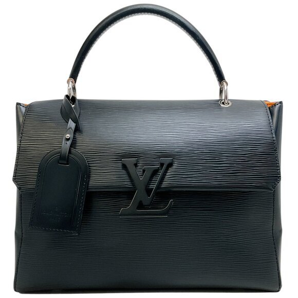 Louis Vuitton Black Epi Leather Grenelle PM Top Handle Bag - Picture 1 of 12